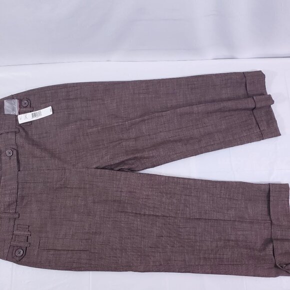 NEW Directions Career/Casual Cuffed Hem Capris 8P - Picture 7 of 12